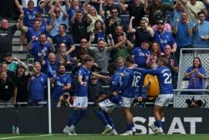Everton beat Brighton 2-0 in first match at Hill Dickinson stadium