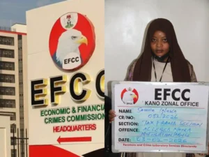 EFCC Arrests Kannywood Star, Samha Inuwa (Photo)