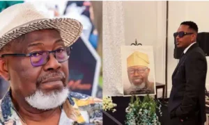 Nollywood Actor, Timini Egbuson Buries Father