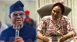 ‘As A Senator She Should Be Able To Read’ – Wike Blasts Kingibe