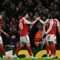 Eze rocket fires Arsenal into Champions League quarters
